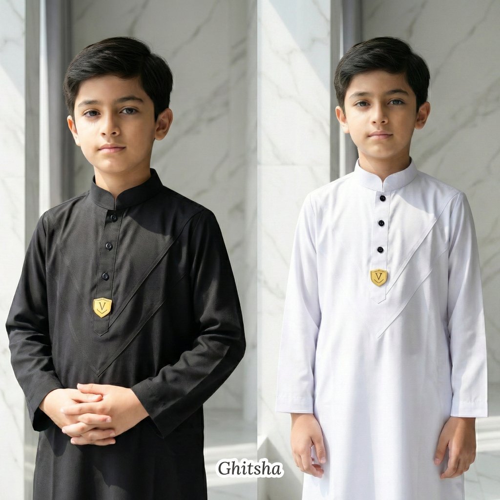 Vendra | Jubah Habib Anak by VICKZTHA | Gamis Arab Laki Laki Premium - Usia 4-15 Tahun